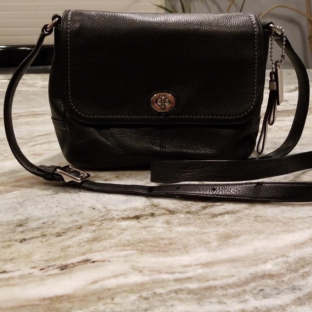 Coach leather purse